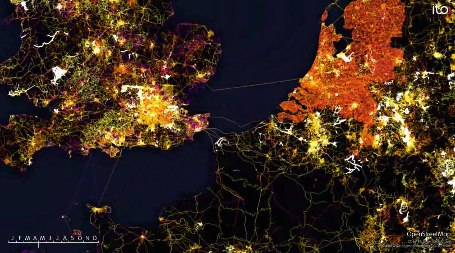 OpenStreetMap Edits 2008