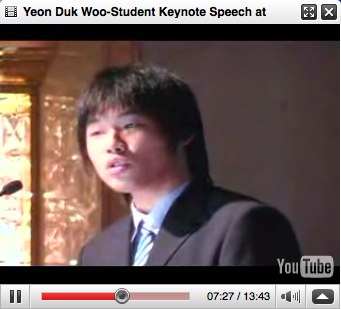 Picture of Yeon Duk Woo Video Screen