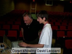 Doran showing David Warlick Leopard