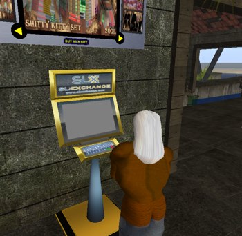 Me at the virtual ATM Machine