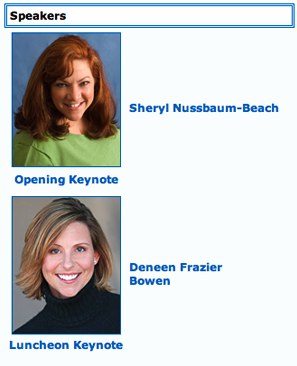 Sheryl Nussbaum-Beach and Deneen Frazier Bowen