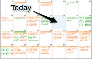 David's Calendar -- Yuck!