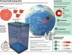 Infographic of Pacific Ocean Sea Dump