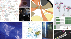 A collage of the best data visualizations of 2011