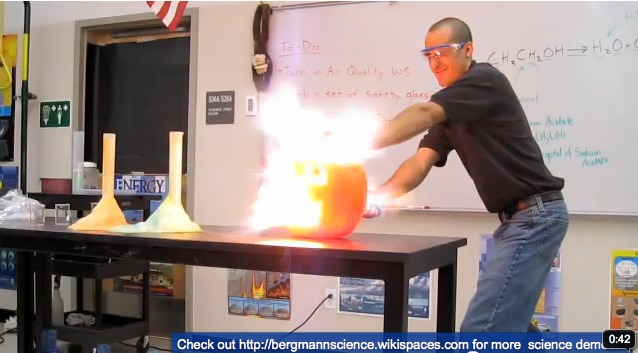 Carving a pumpkin with Science