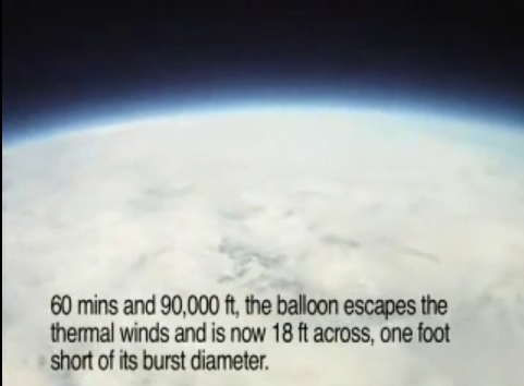 Father and son get great amateur space footage.